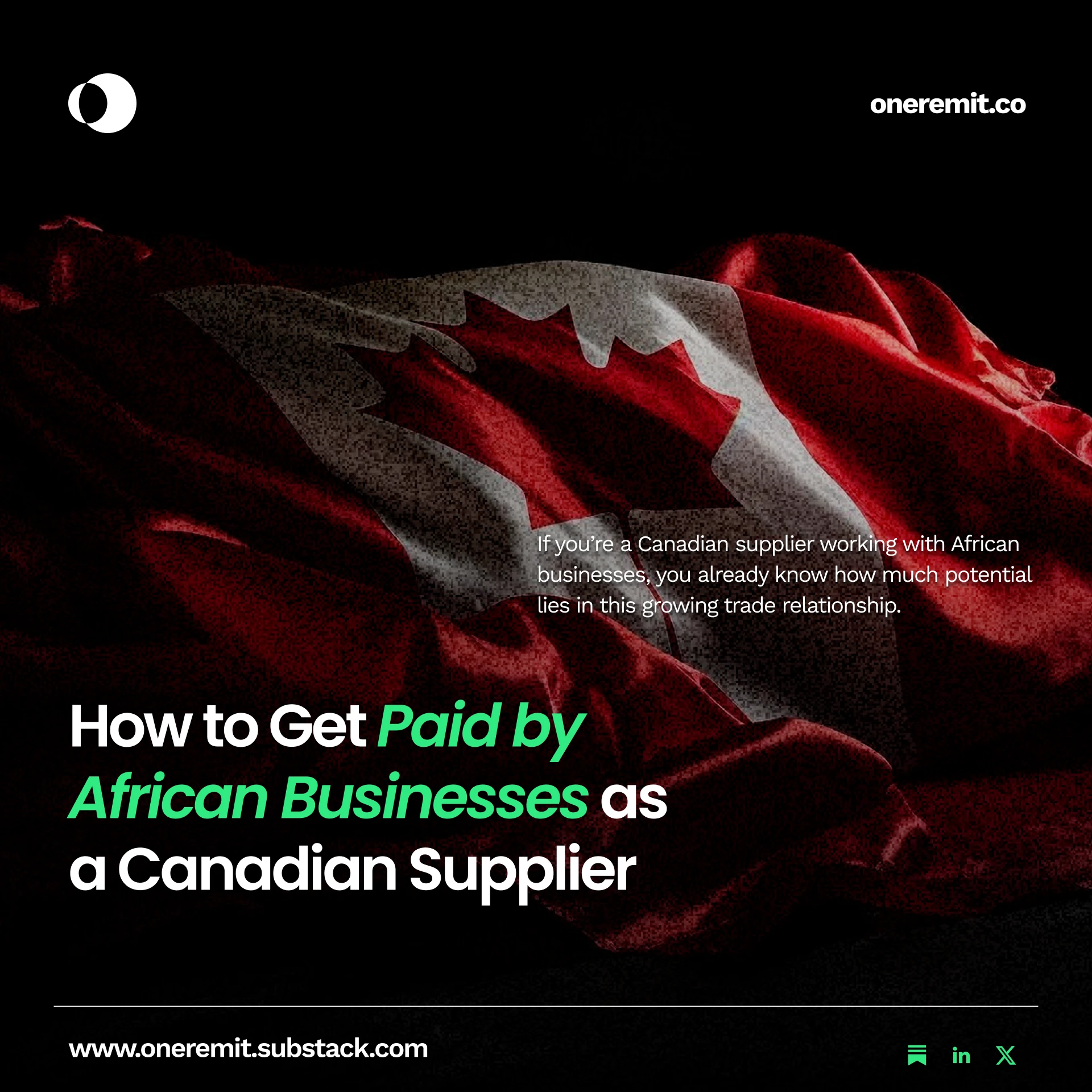 How to Get Paid by African Businesses as a Canadian Supplier