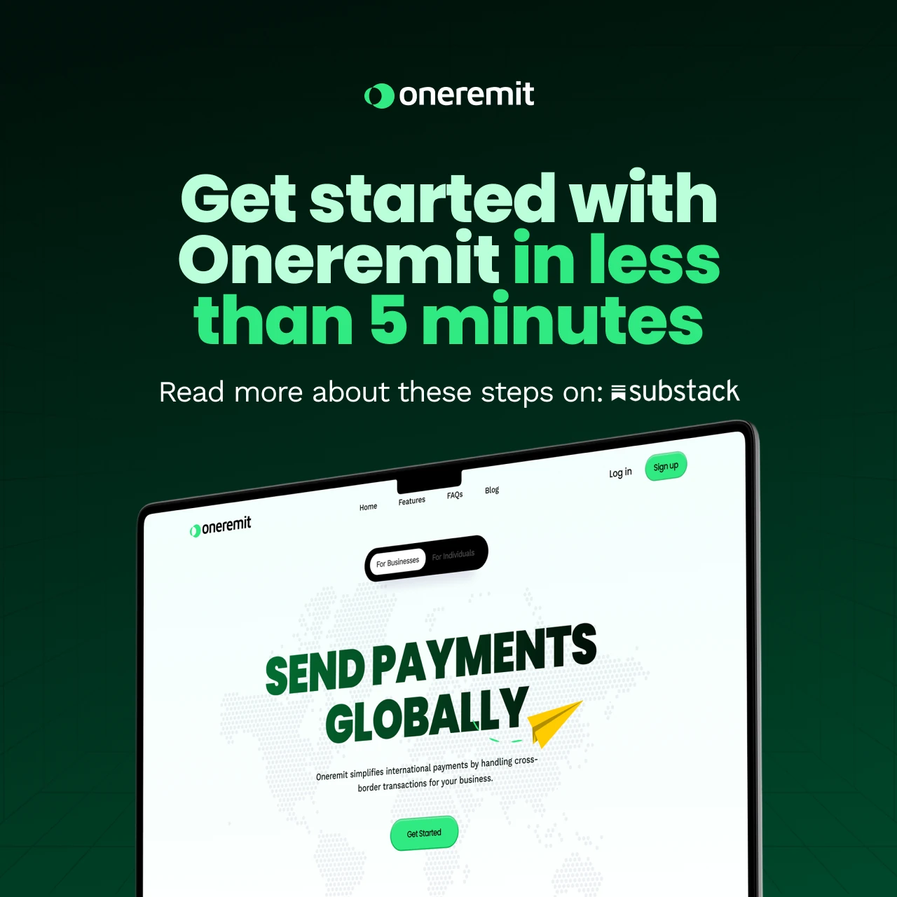 How to Get Started with Oneremit in Under 5 Minutes