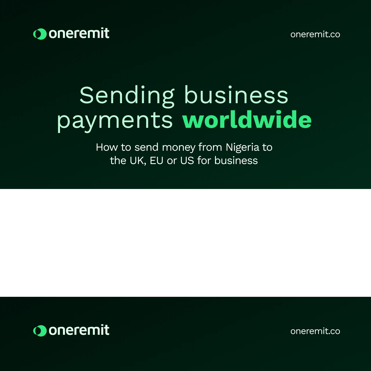 How to Send Money From Nigeria to the UK, EU, or US for Business