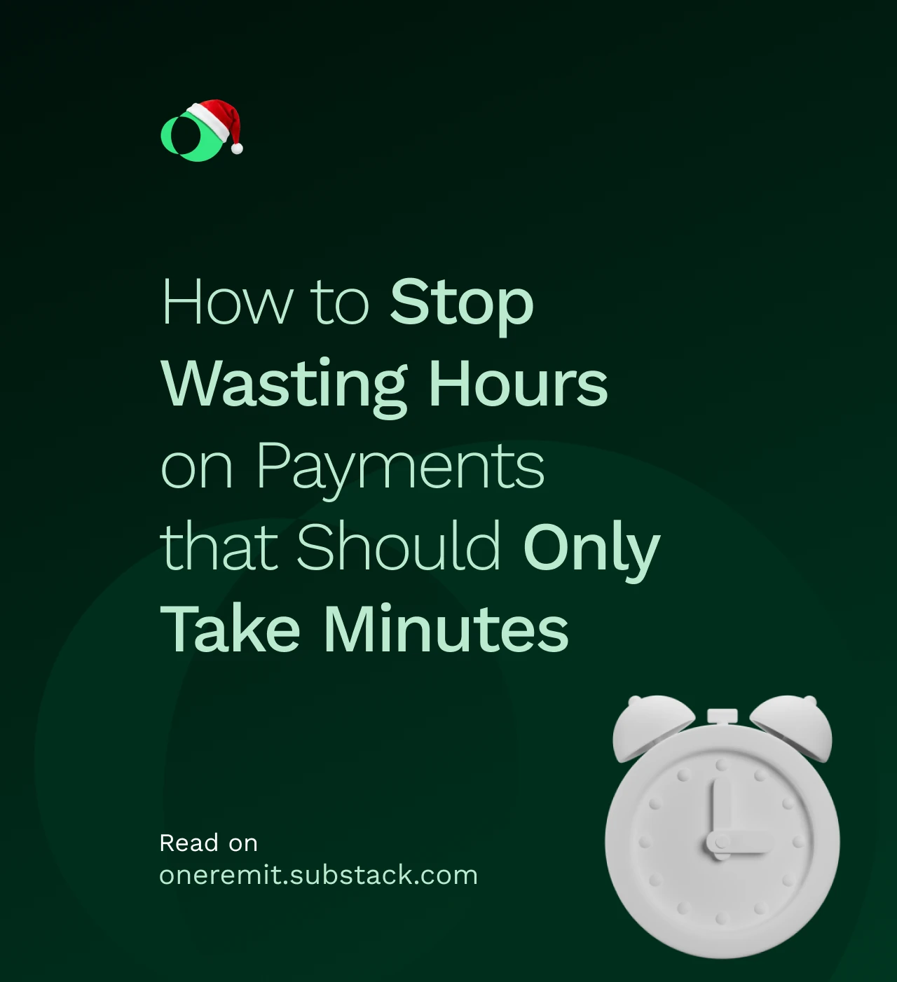 Stop Wasting 3 Hours on a 3-Minute Payment