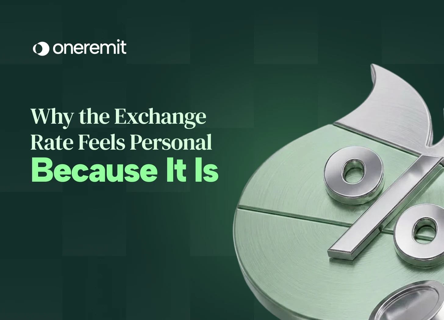 Why the Exchange Rate Feels Personal — Because It Is