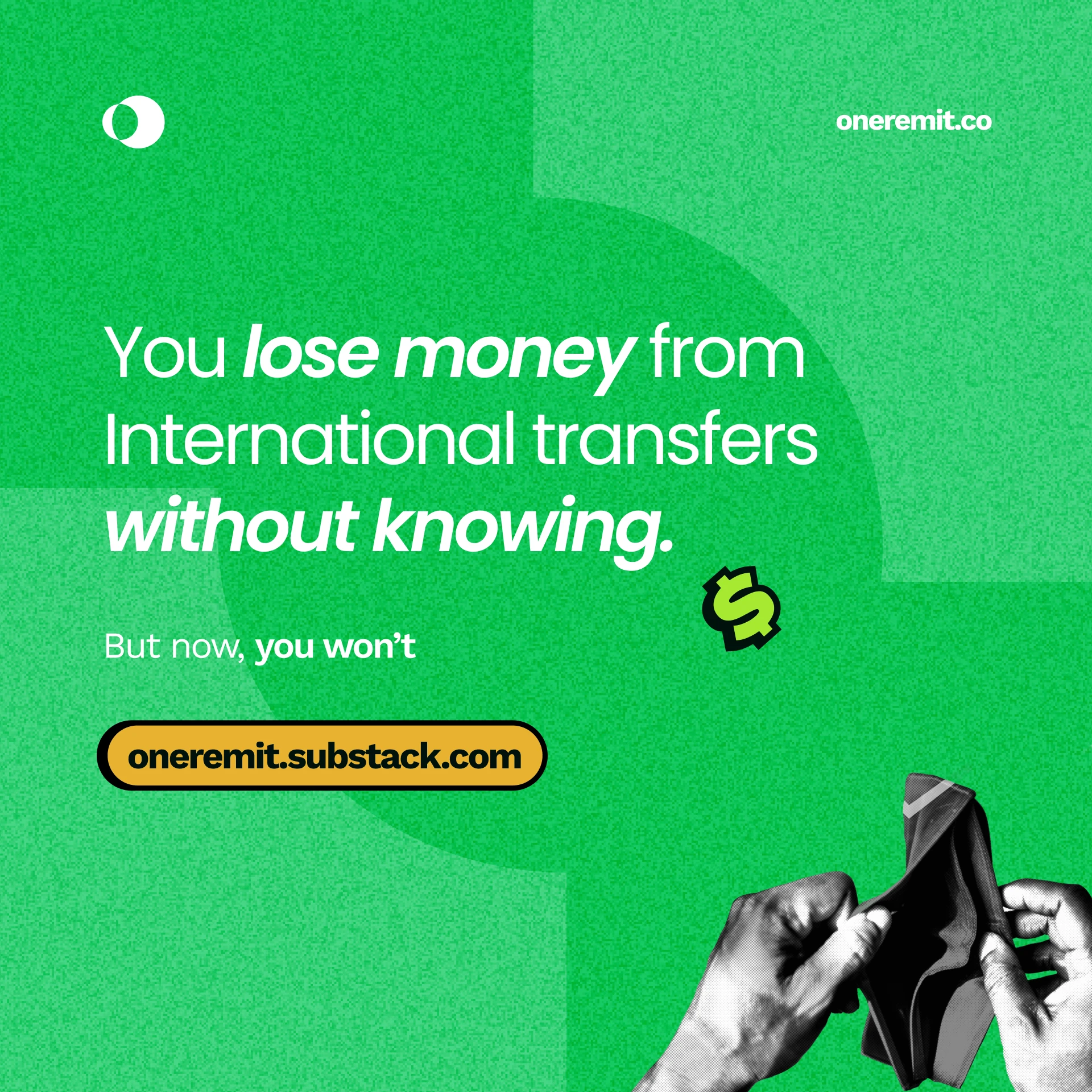 You lose money from international transfers without knowing. But now, you won’t